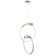 Light Bayerlux "Lanel" 2XLED 90W gold 39.5x10.5x65-185 cm