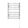 Electric towel Domoterm Tbox 109-8, 500x700 mm, right, chrome