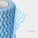 Napkins in the roll reusable non -core shares, 100 pcs, 20 × 20 cm, blue color