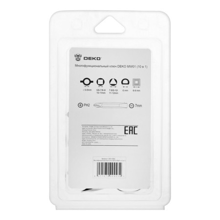 Multifunctional key Deko MW01, for electric shocks, 10 in 1-4