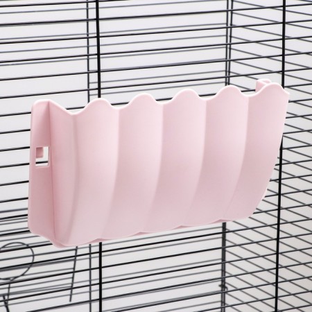 The outer hay feeder, 25 x 15.7 x 7 cm, pink-3