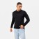 Men's jumper from the peak minku Black color, rr 54