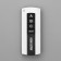 Economic light chandelier with PDU 33101/3 3x40W E27, LED backlight, chrome, 40x40x19 cm