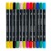 A set of art markers "Sonnet", 12 colors, water base, bilateral: bullet/brush, basic colors, 150411173