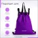 Bag for screed shoes, outer pocket, textura, lilac color