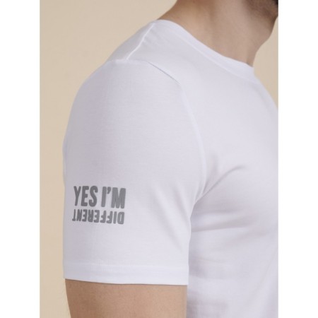 Male T -shirt, size XXL, white color-3