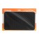 Anti -slip rug 27.5 × 17 cm, honeycomb, black