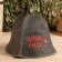 Hat for the bath "Hold the degree!" Wool 100%