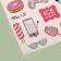 Paper stickers "I love this day", 11 × 16 cm