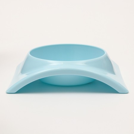 MISK Plastic curved 400 ml, 19.5 x 16.8 x 5 cm, blue-2