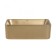 ABBER RECHTECK AC2213MMG shell, 405x300x130 mm, gold, matte