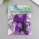 Decor for creativity "Pomponchiki. Lilac fog" d = 2.5 cm set 30 pcs