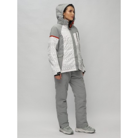 Ski suit female, size 58, white color-27