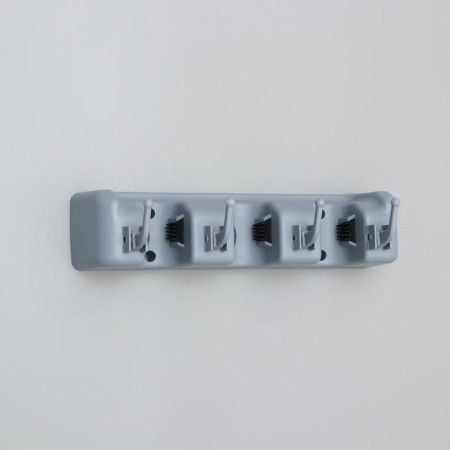Holder for harvesting inventory with hooks of a share, 26 × 6 × 10 cm, color gray color-7