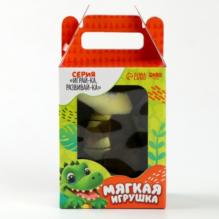 Training cards with a soft toy "croco"-7
