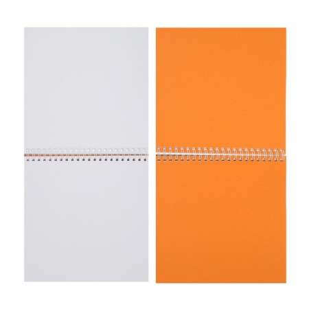 Calligrata sketchbook, 195 x 195 mm, 55 sheets, solid cover, “wolf”, metallized cardboard with a volumetric pattern, block 80 g/m2 + 5 sheets of tinted paper-3