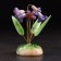 Souvenir "Flowers Bells", 5 flowers, purple, selenite