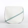 Baby bag for a girl on a fastener, white/blue color