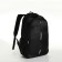 Youth backpack with a zipper, 4 pockets, black color