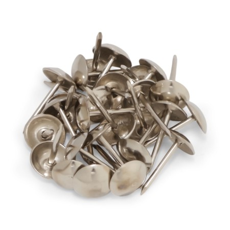 Tundra nails, decorative, 8x15 mm, chrome, 50 pcs-5