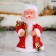 Santa Claus "Red fur coat, with a bell" moves, 17.5 cm