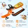 Snowkat "Timka Sport 2 Three Cats", TS2/TC, Orange/Black Color