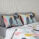 Set of pillowcases "Tui", size 50x70 cm, pink color, 2 pcs