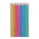 Pencils 12 colors, pastel, wooden, hexagonal