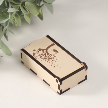 Casket "Tree with a swing" 7x4x2 cm-3
