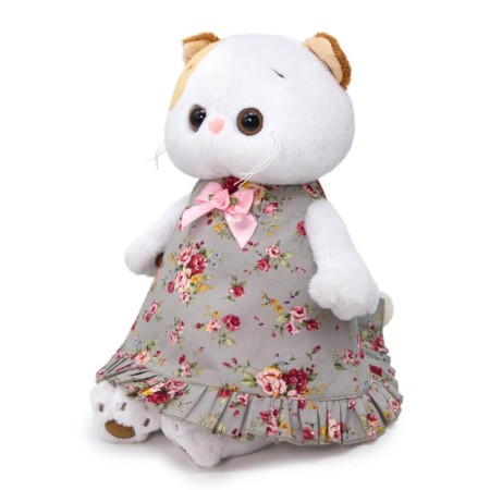 Soft toy "Lee in a dress with roses", 24 cm-1