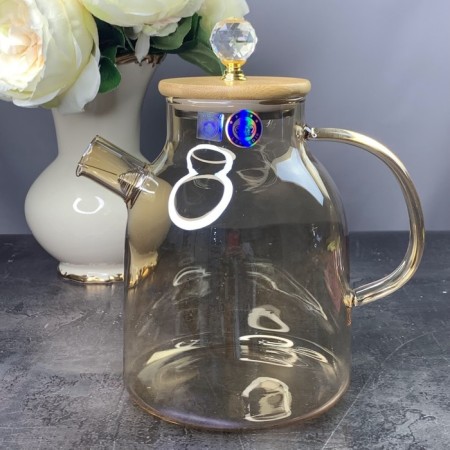 Vitriy teapot Lenardi "Glass Gifts", 1.8 liters