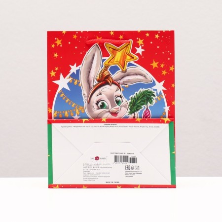 Gift Package "Zvezdochka Bunny", 18 x 22.3 x 10 cm-1