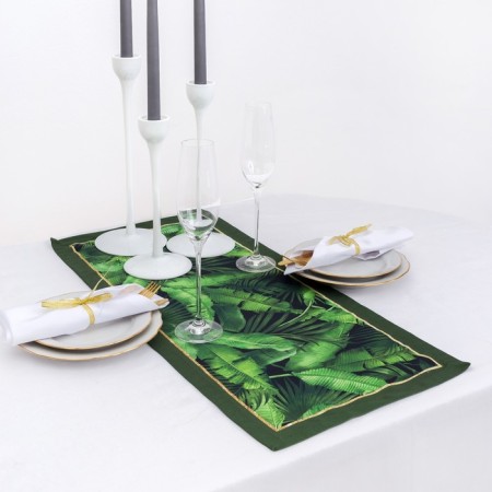 The path to the Ethel Tropics table 30x70 cm, 100% cotton, sarzha 190 g/m2-7