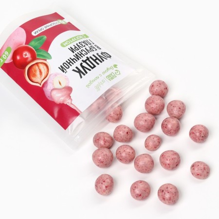 Fund in lingonberry chocolate with yogurt, 60 g.-3