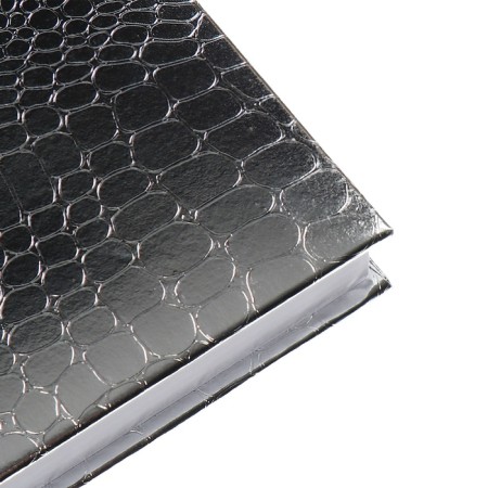 Dated diary 2025 A5 168 sheets, Attomex. Arkona, solid cover, boomvinyl with foam, liesse, block 70, gray-4
