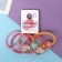 Hair elastic band "Certificces" (set 5 pcs) 3 cm, mix