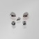 Rhinestones in assortment (nab 50pcs price for nab) plastic varies aircraft