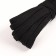 Linen gum, 6 mm, 10 ± 1 m, black color