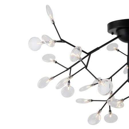 Ceiling lamp 3W, 36xg4, 56x98 cm, black