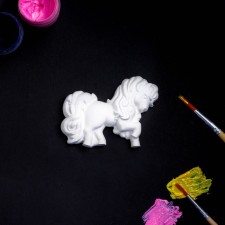 Фигура для раскраски "Пони" 9х6см