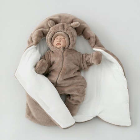 Set for discharge Winter Kinderlitto "Domovyon", 5 items, height 56-62 cm, cappuccino color-5