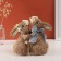 The decor "Two bunnies are hugged" 12x24x25 cm