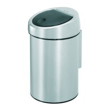 Garbage bucket Brabantia Touch Bin, Soft Touch system, matte steel, 3 l