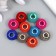 Busina for creativity Metal "Ball from wire" metallic mix 1.4x1.4x1.2 cm