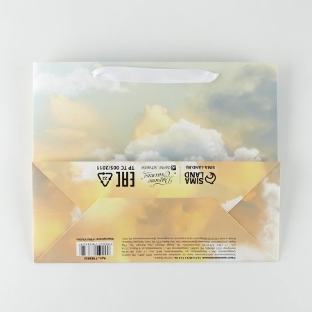 Gift package laminated with a plastic window, packaging, “nymph”, 32.5 x 26.5 x 13.5 cm-6