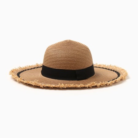 Women's hat Minaku, central to light-brown, river 58