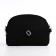 Youth bag with zipper, black color
