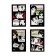 Notepad A5, 40 Manga Anime sheets, cardboard cover, mix