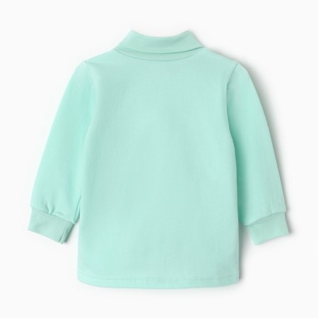 Baby turtleneck, turquoise color, height 68 cm-5