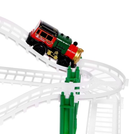 Railway "New Year's adventure", with figures, 61 details-8